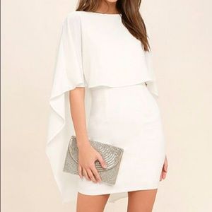 Lulus Cape Dress